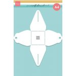 PS8142 Mask Marianne Design - bonbon box - A4