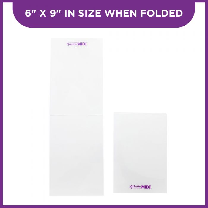 GEMII-MIDI-ACC-FOLD2 Gemini Midi II Accessories - Plastic Folder - 2 pack