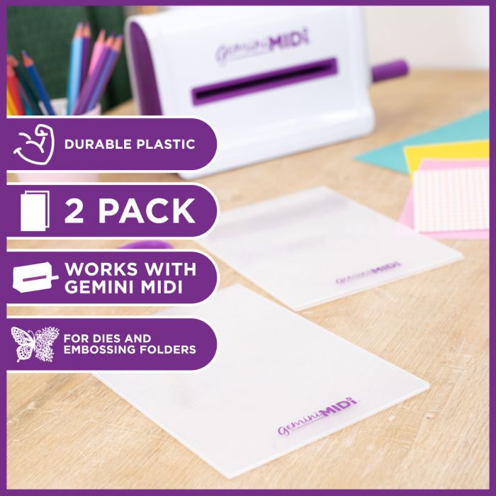 GEMII-MIDI-ACC-FOLD2 Gemini Midi II Accessories - Plastic Folder - 2 pack