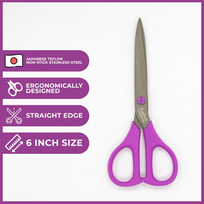 CC-SCISS-STR6 Crafters Companion Scissors - 6" Straight