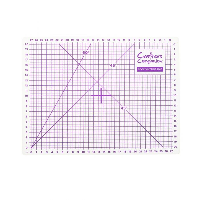 CC-TOOL-CMAT-9 Crafters Companion Cutting Mat - 12"x9"