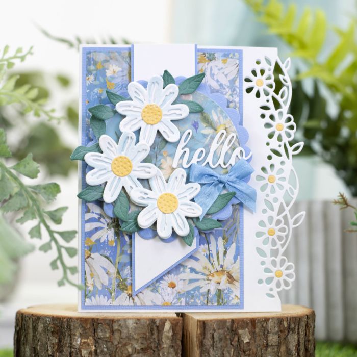 NG-DD-SBRIB Natures Garden Delightful Daisies - Seam Binding Ribbon
