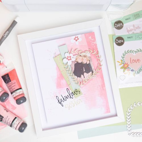 666275 Sizzix • Thinlits Die Set Hello Love by Lisa Jones