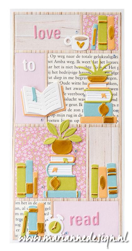 COL1529 Metal Die Marianne Design - Collectable - BOOKS BY MARLEEN