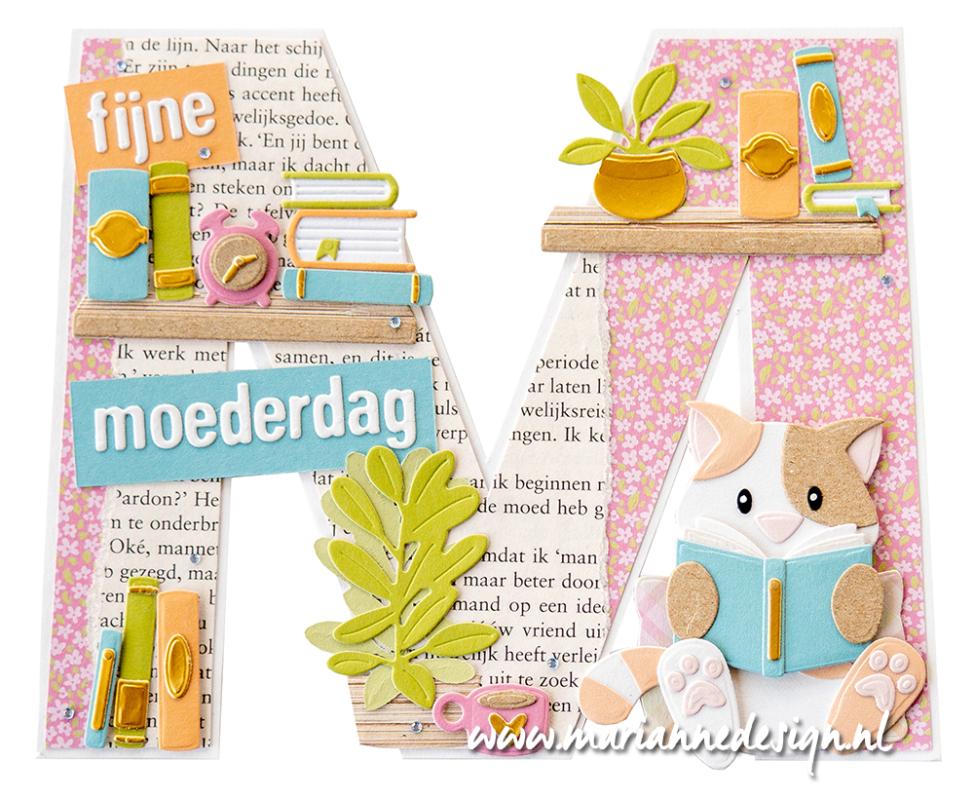 COL1529 Metal Die Marianne Design - Collectable - BOOKS BY MARLEEN