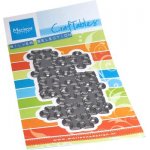 CR1624 Metal Die Marianne Design - CrafTables - Art Texture Puzzle