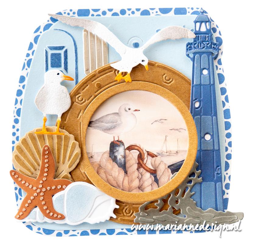 LR0805 Metal Die Marianne Design - Creatables - SMALL PORTHOLE