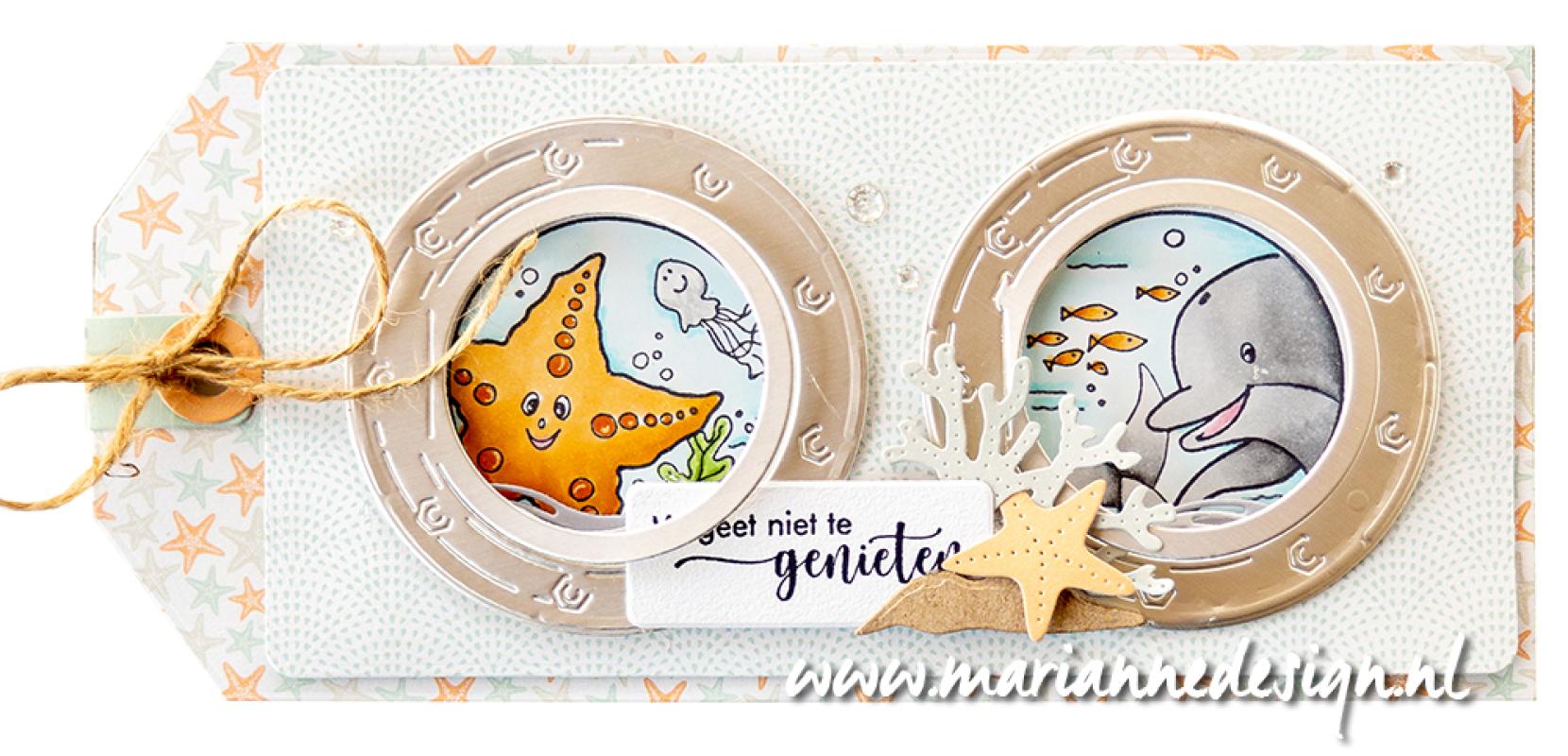LR0805 Metal Die Marianne Design - Creatables - SMALL PORTHOLE