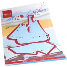 LR0810 Metal Die Marianne Design - Creatables - TINY'S SAILBOAT