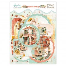 MT-PLA-LSCE  - Places We Go - Paper Envelopes and Tags - MINTAY MINTAY  - die cuts