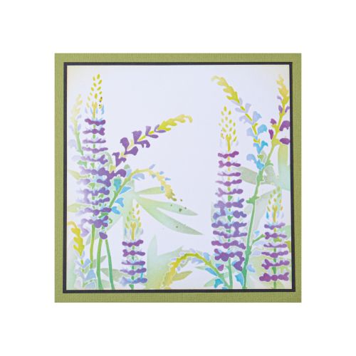 665841 -Sizzix • Layered Stencils Layered Wildflowers 4pcs
