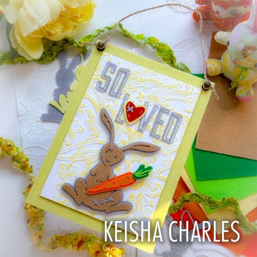 666155 Sizzix • 3-D Texture Fades Embossing Folder Entangled