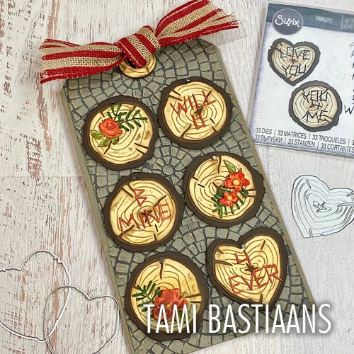 666156 Sizzix • 3-D Texture Fades Embossing Folder Mosaic