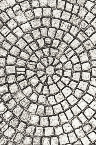 666156 Sizzix • 3-D Texture Fades Embossing Folder Mosaic
