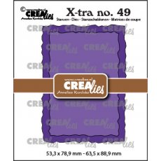 CLXTRA49 Crealies • Xtra dies ATC rough edges