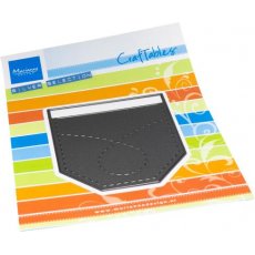 CR1627 Metal Die Marianne Design - CrafTables - Pocket