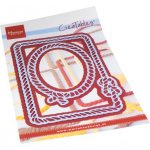 LR0813 Metal Die Marianne Design - Creatable - ROPE FRAMES - RECTANGLE & OVAL