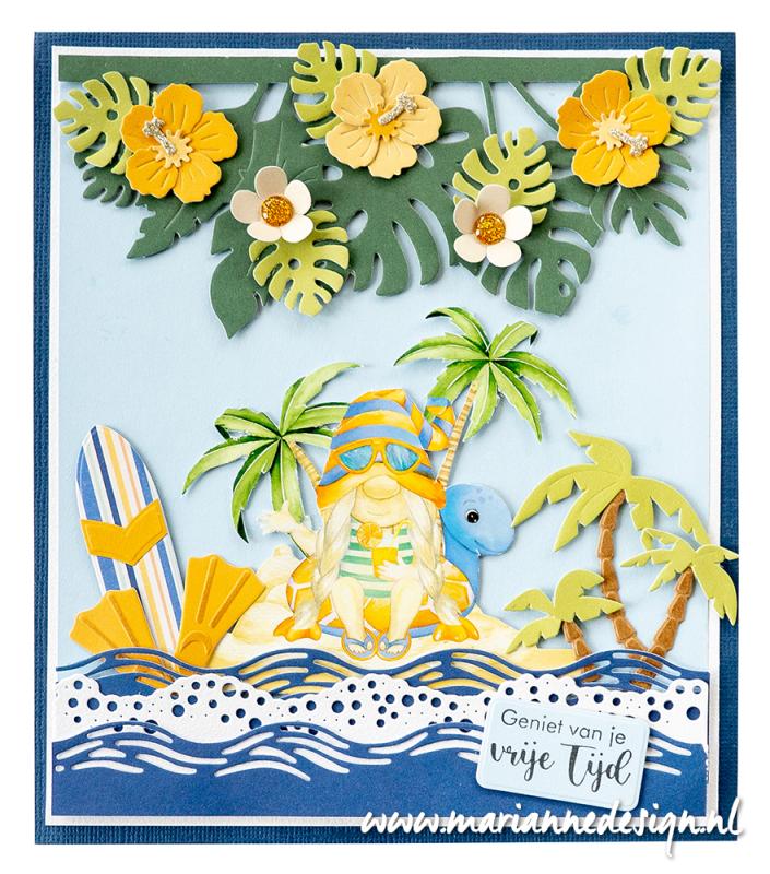LR0814 Metal Die Marianne Design - Creatable - Palm tree island