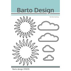135035  Barto Design Dies  "Sun & Clouds"