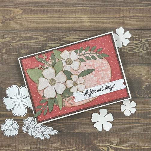 135036 Barto Design Dies "Flower & Leaves"