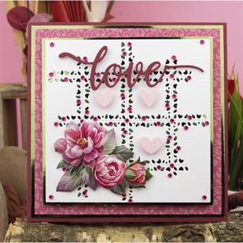 ADD10299 Amy Design Dies "Rose Trellis"
