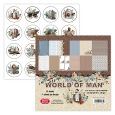 CPB-WM15 Block 15x15 Craft&You Design - World of Man