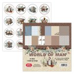 CPB-WM15 Block 15x15 Craft&You Design - World of Man