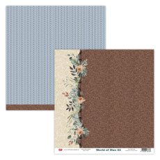 CP-WM02  Double-sided paper Craft & You Design 30.5x30.5 World of Man 02
