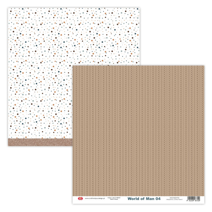 CPB-WM15 Block 15x15 Craft&You Design - World of Man