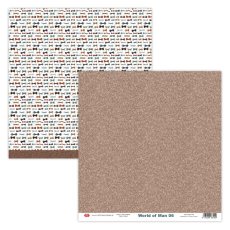 CP-WM06  Double-sided paper Craft & You Design 30.5x30.5 World of Man 06
