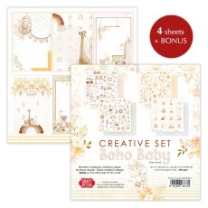 CSET05-BH-4 CREATIVE set 30,5x30,5cm  Boho Baby