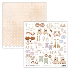 CP-BH07  Elements for self-cutting out Craft & You Design 30.5x30.5 Boho Baby 07