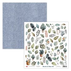 CP-WM09  Elements for self-cutting out Craft & You Design 30.5x30.5 World of Man 09