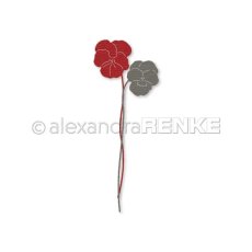 D-AR-FL0224 Alexandra Renke Dies "Pansies Pair"
