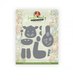 YCD10306 Yvonne Creations Cutting Die - "Jungle Giraffe"