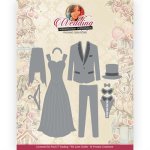 YCD10310 Yvonne Creations Cutting Die - "Well Dressed"