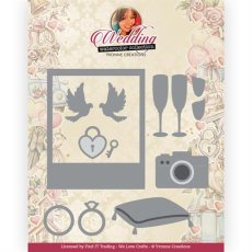 YCD10311 Yvonne Creations  Cutting Die - "Wedding Accessories"