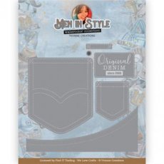 YCD10312 Yvonne Creations  Cutting Die - "Men in Style - Pockets"