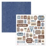 CP-WM10 Elements for self-cutting out Craft & You Design 30.5x30.5 World of Man 10