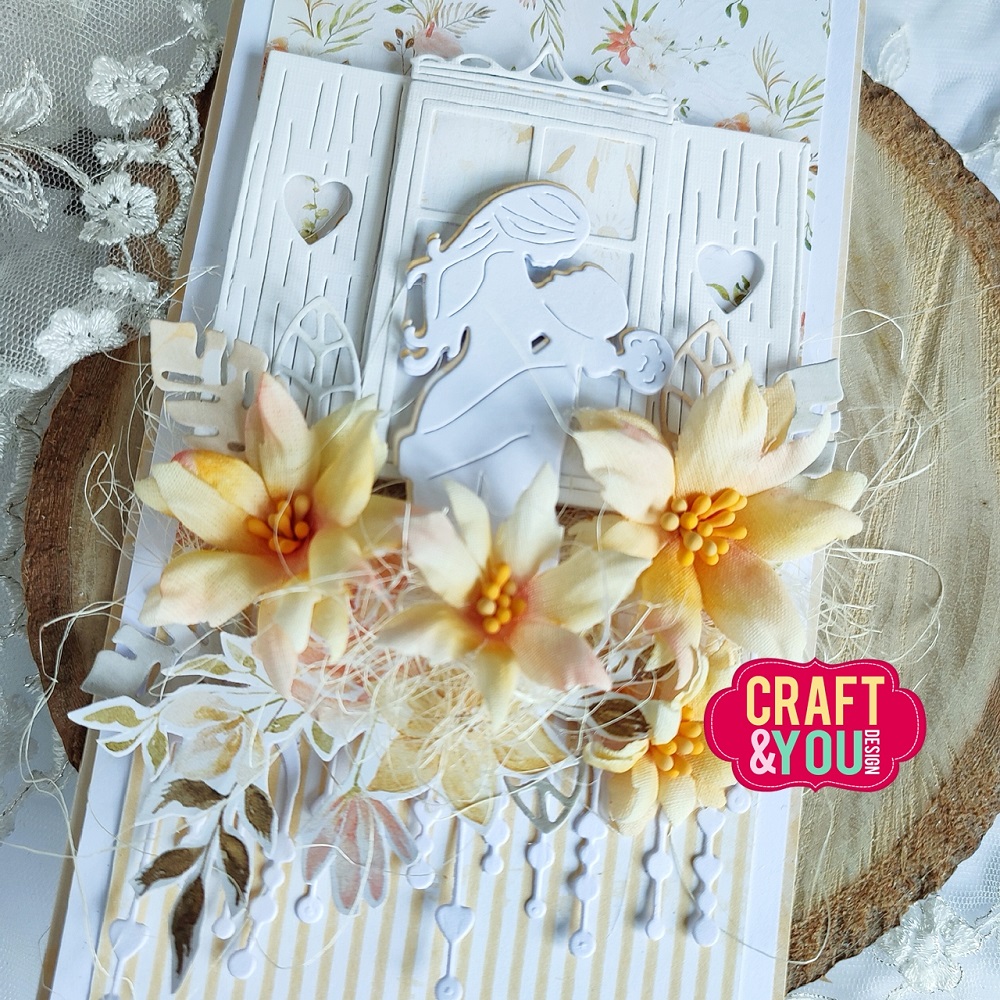 CW244 Cutting Die - Clematis / Powojnik - Craft&You Design