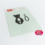 CW235 baby toy / zabawkowy lis  Cutting Die - Craft&You Design
