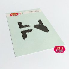 CW238 Photo corners 2 / Narożniki do zdjęć 2   Cutting Die - Craft&You Design