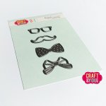 CW243 Cutting Dies - Men's attrubutes - Craft&You Design