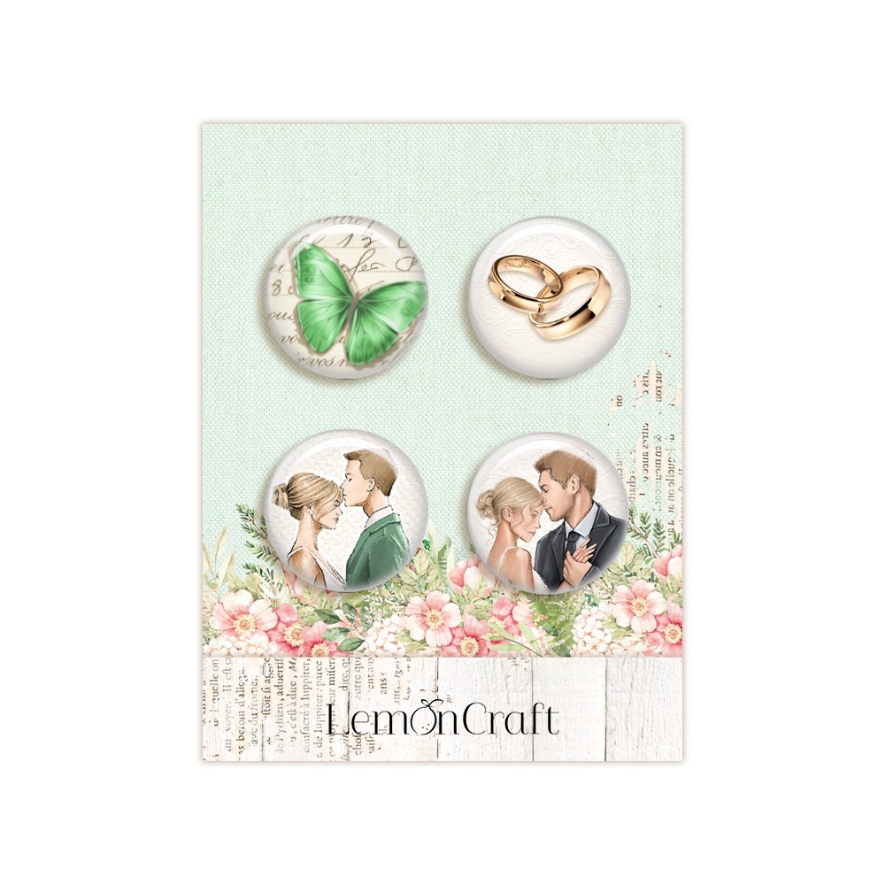 LEM-GREEN-05 buttons - GREENERY - Lemoncraft