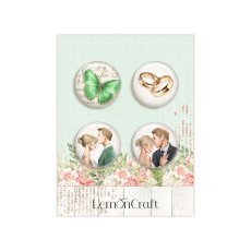  LEM-GREEN-05  buttons - GREENERY - Lemoncraft