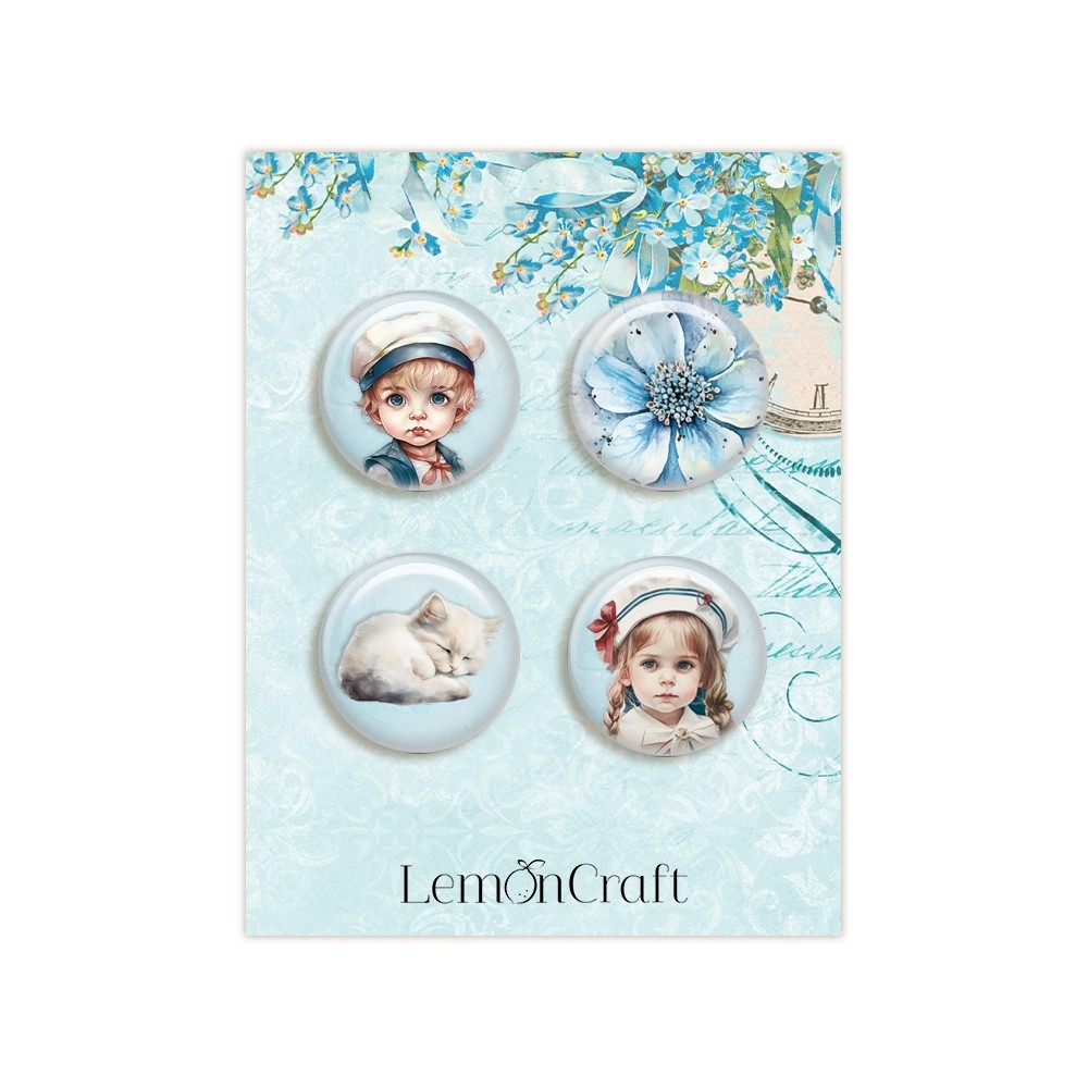 LEM-SUNLO-04 buttons - SUNNY LOVE - Lemoncraft