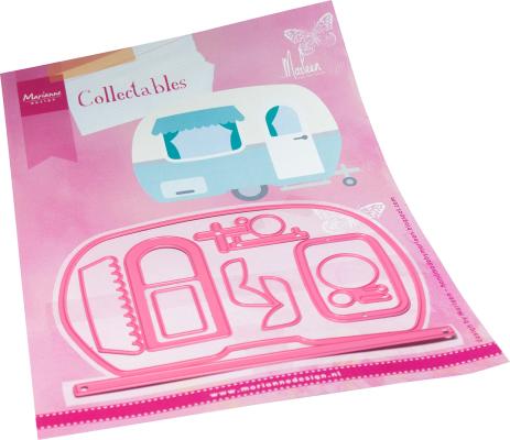 COL1531 Metal Die Marianne Design - Collectable - Caravan by Marleen