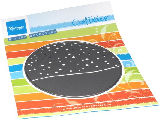 CR1628 Metal Die Marianne Design - CrafTables - Winter circle