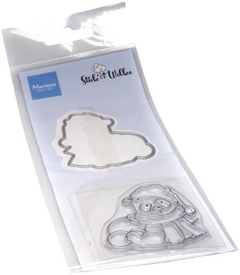 CS1140 Snow Panda STAMP & DIE SET