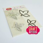 CSW01 Clear Stamp and dies - Leaves Set / right